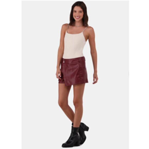 NWT~ No Boundaries Cream Colored Bodysuit with Rhinestone Straps (Size: Large) - Picture 4 of 16